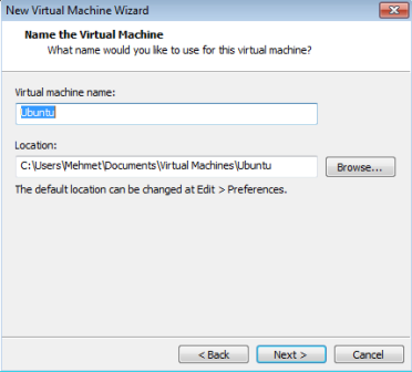 vmware kurulumu