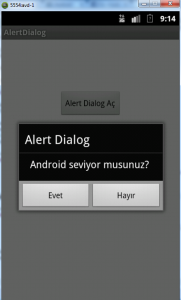 android alert