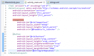 android arka plan resmi ekleme